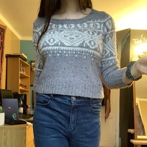 Cropped sweater